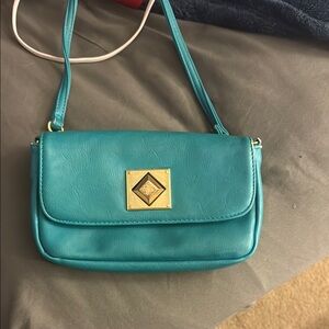 Teal Crossbody Bag